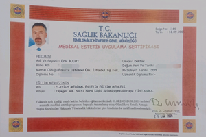 Medikal Estetik Uygulama Sertifikası